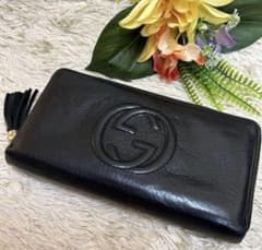 GUCCI ソーホー ラウンドファスナー 長財布のサムネイル