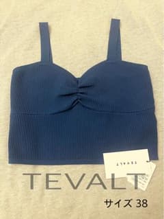 doll up oops TEVALT リブトップス サイズ38のサムネイル
