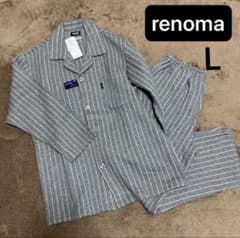 新品》renoma PARIS レノマ パリス 暖かい厚手パジャマ L - メルカリ