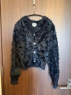 MARITHE + FRANCOIS GIRBAUDシャギーニット カーディガンのサムネイル