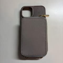 iPhone14 2眼用 ウォレット付きケース グレージュのサムネイル