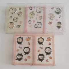 新品未開封 ちいかわ PUKU CHURU seal 2 【4種5個セット】のサムネイル