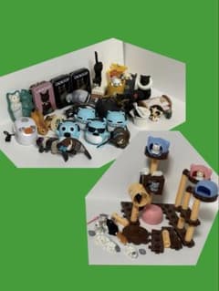 ミニチュア 猫フィギュア 大量セット まとめ売りのサムネイル