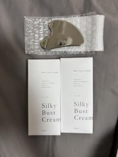 SupLif Silky Bust Cream 2本セット かっさ付きのサムネイル