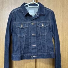 値下げしました！！【LOWRYS FARM】デニムジャケット　しっかり生地　濃紺のサムネイル