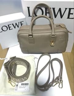LOEWE ハンドバッグ 別売りショルダーストラップ付き　サンドのサムネイル