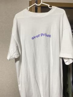 overprint 白TシャツXL 古塔つみ　anonymousのサムネイル