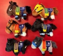 全6種 サラブレッドコレクション マスコットボールチェーン33 タグ付き