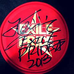EXILE KEIJIサイン入りフリスビーのサムネイル