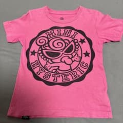 ヒステリックミニ ピンク Tシャツ サイズ100 - メルカリ