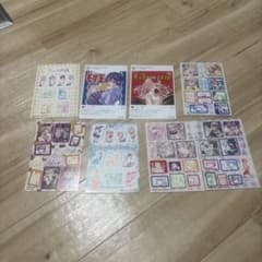 カッコウの許嫁 特典 イラストカード イラストシール8枚セットのサムネイル
