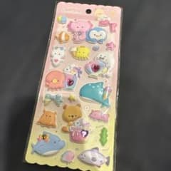 つぶらな瞳のぷくぷくシールのサムネイル