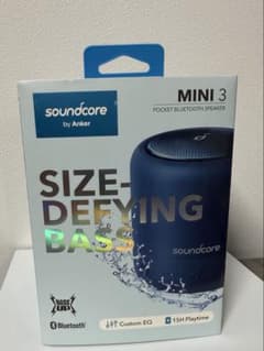 Anker Soundcore Mini 3 (黒)ワイヤレススピーカーのサムネイル