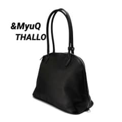 未使用級】&MyuQ THALLO ロングハンドルボストン黒 通勤 A4 PC | Mercari