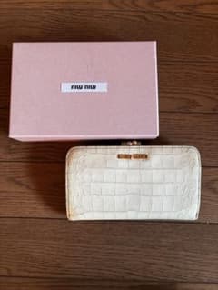 MIU MIU クロコダイル 長財布のサムネイル