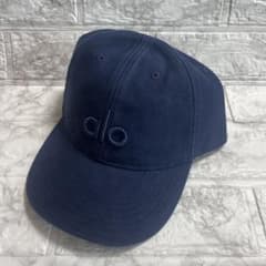 alo YOGA キャップ ウォッシュドネイビー ベースボールキャップ