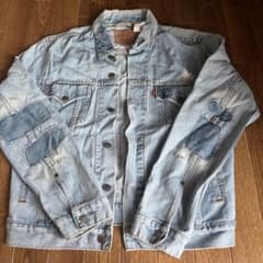 Levi's デニムジャケット パッチワークのサムネイル