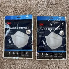 3M ウイルス飛沫対策マスク 9013 3枚入り2袋のサムネイル