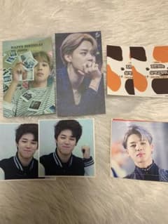 BTSジミン　センイル　カード、シールのサムネイル