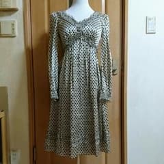 値下げしました❤フラジール ★ シルクワンピースのサムネイル