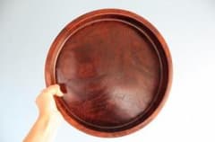 品番 z-0665 欅丸盆 アンティーク レトロ 古道具 カフェ お盆 トレイ