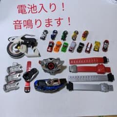 仮面ライダードライブ　ベルト&武器セット電池入り！のサムネイル