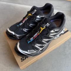 (ほぼ新品)SALOMON XT-6 GTX ブラック 27cmのサムネイル
