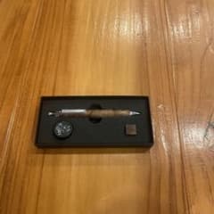 こぶた工房　木軸シャープペンシル　マーブルウッド　箱付き付属品あり　※欠けありのサムネイル