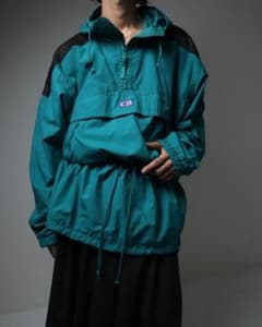 テック デザイン ナイロン アノラック パーカ オーバーサイズ 80s 90s テック デザイン ナイロン アノラック パーカ オーバーサイズ 80s 90s