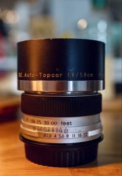 東京光学 RE Auto Topcor 58mm f1.8 EFマウント 美品 東京光学 RE Auto Topcor 58mm f1.8 EFマウント 美品 - メルカリ