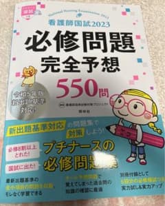 看護師国試2023 必修問題完全予想550問のサムネイル