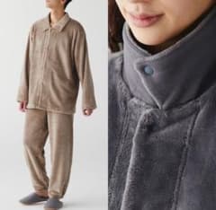 無印良品　着る毛布パジャマ　ブラウンのサムネイル