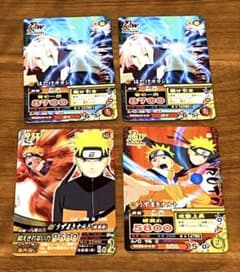 NARUTO ナルティメットミッション カードダス4枚セット - メルカリ