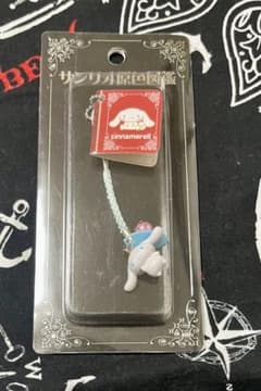 サンリオ原色図鑑 シナモロール ストラップ 根付 - メルカリ