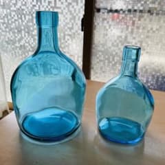 デミジョンボトル風　一斗瓶　花瓶（大１・小１） 東洋ガラスのサムネイル