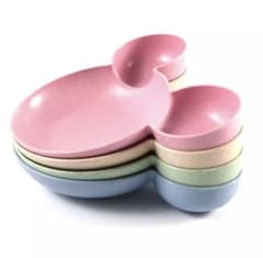 ミッキーマウス ミッキープレート 子供 ベビー プレート 食器 お皿 器 新品のサムネイル