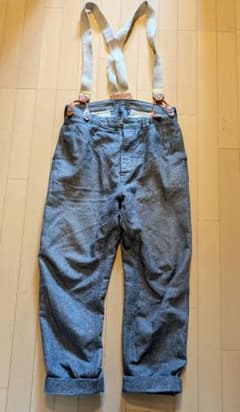 ナイジェルケーボン　ライブロ　サスペンダー付　ワークパンツ ナイジェルケーボン ライブロ サスペンダー付 ワークパンツ - メルカリ