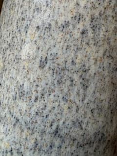 青灰色の斑点模様 陶器花瓶のサムネイル