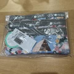 LeSportsac ハワイ限定3連ファスナー ポーチ ハイビスカス柄 南国柄のサムネイル
