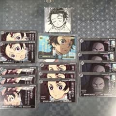 鬼滅の刃 ダイニング カード UR 炭治郎 禰豆子 台本表紙イラスト缶バッジのサムネイル
