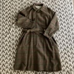 ASEEDONCLOUD チェック柄 コート ASEEDONCLOUD／アシードンクラウド Collarless Coat／カラーレス