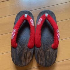 花柄の草履のサムネイル