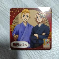 Tokyo Revengers Hanagaki Takemichi Sano Manjiro Coaster Kyoto Manga Anime Fair Cafe Stand