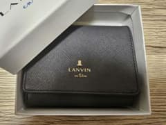 ゆきんこ様専用 LANVIN en Bleu 三つ折り財布 ネイビーのサムネイル
