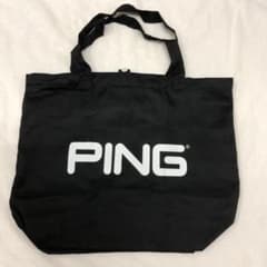 PING ピン 非売品 未使用 エコバッグ トートバッグ ゴルフ 限定品　希少のサムネイル