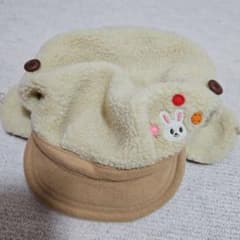 mikiHOUSE フリース帽子 サイズ50のサムネイル