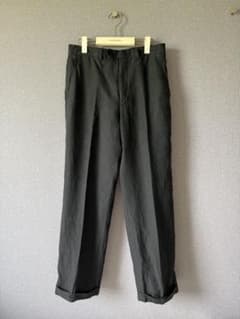 Giorgio Armani ジョルジオアルマーニ リネンスラックス 90s - メルカリ