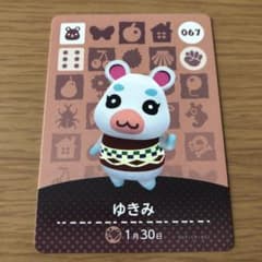 ゆめ様専用　どうぶつの森　amiiboカード　ゆきみのサムネイル