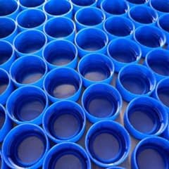 YAIMA ペットボトルキャップ 青色 60個のサムネイル