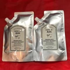 creme de Ann オーガニック生クリームシャンプーx2袋セットのサムネイル